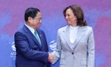 Thủ tướng Chính phủ Phạm Minh Chính gặp Phó Tổng thống Hoa Kỳ Kamala Harris