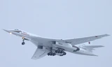 Máy bay ném bom Tu-160 của Nga.
