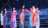 Clip: Thí sinh HHVN khoe sắc với áo dài tại Chung khảo phía Nam