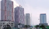 Dự án Usilk City nằm ở cuối đường Tố Hữu, quận Hà Đông (Hà Nội). Ảnh: P.T.