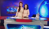 Diễm Trang trong số đầu tiên lên sóng trực tiếp, dẫn cặp cùng BTV Thúy Hằng.