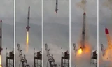 Tên lửa rơi ngược trở lại bệ phóng rồi phát nổ khủng khiếp ở Nhật Bản