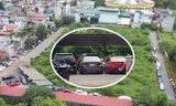 Kiểm tra bãi xe lậu trên khu đất 10.000m2 giữa Thủ đô