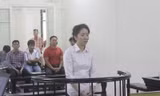 Bị cáo Lý Thị Trúc Quỳnh tại phiên tòa hôm nay.