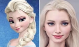 Ngạc nhiên khi nhân vật Disney biến thành người thật nhờ trí tuệ nhân tạo