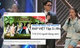 'Rap Việt' tiếp tục công phá kỷ lục, nữ thí sinh đầu tiên gây bất ngờ