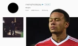 Depay xóa sạch những dữ liệu liên quan đến M.U trên trang cá nhân của mình.