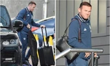 Rooney lủi thủi tới khách sạn Lowry.