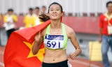 VĐV điền kinh Lê Tú Chinh.