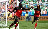 Lukaku trở thành người hùng của tuyển Bỉ.