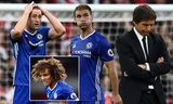 Gary Cahill, Branislav Ivanovic và David Luiz gây thất vọng ở trận đấu với Arsenal.