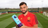 Bruno Fernandes giành giải thưởng Cầu thủ xuất sắc nhất Premier League tháng 6.