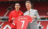 Van Gaal thừa nhận sai lầm khi mua Di Maria.