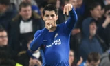 Alvaro Morata khoe vợ đã mang bầu khi ghi bàn ấn định cho Chelsea.