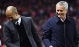 HLV Mourinho và HLV Guardiola đốp chát sau trận đấu.