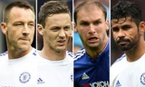 Mourinho gạch tên Terry, Ivanovic, Matic và Costa khỏi đội hình ra sân trận gặp Maccabi Tel Aviv.
