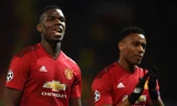 Pogba và Martial sẽ vắng mặt ở trận đấu với West Ham vì chấn thương.