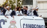 Mỗi cầu thủ Real Madrid nhận thưởng trung bình khoảng 2,3 triệu euro nhờ cú đúp danh hiệu.