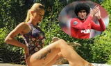 Bạn gái Fellaini muốn đóng phim… khiêu dâm?