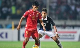 Aung Thu là cầu thủ đáng chú ý nhất của U22 Myanmar.