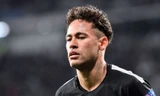 Neymar thất vọng khi PSG bị loại sớm khỏi Champions League.