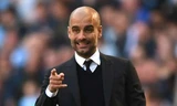 HLV Guardiola đặt mục tiêu “ăn ba” cùng Man City mùa tới.