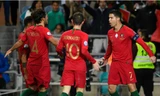 Cristiano Ronaldo và đồng đội ở ĐTQG Bồ Đào Nha.