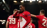 Odion Ighalo ăn mừng bàn thắng đầu tiên cho M.U.