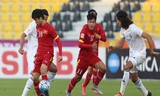 U23 Việt Nam trong trận đấu với U23 Jordan.