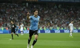 Cavani đã có 2 bàn thắng ở trận này.