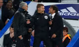HLV Jose Mourinho và HLV Antonio Conte.