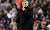 HLV Quique Setien của Barcelona.