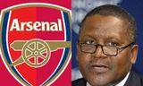 Tỷ phú Aliko Dangote muốn sở hữu Arsenal.