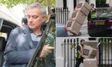 Mourinho dọn nhà để chuyển tới Manchester.