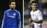 Fabregas và James Rodriguez sẽ đổi chỗ cho nhau?