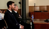 Messi tại phiên tòa hồi tháng 6 vừa qua.