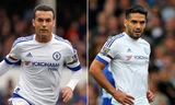 Pedro và Falcao bất ngờ dính chấn thương. 