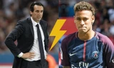 HLV Unai Emery thừa nhận "bất lực" trước Neymar.