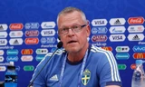HLV Janne Andersson của ĐT Thụy Điển.