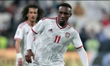 Tiền đạo Ahmed Khalil của đội tuyển UAE.