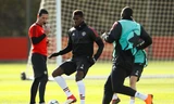 Pogba đã trở lại tập luyện cùng các đồng đội.
