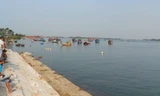 Sông Thu Bồn, Quảng Nam, nơi xảy ra vụ lật ghe.