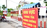 Nhiều khu dân cư ở Quảng Nam thực hiện phong tỏa để phòng chống dịch COVID-19