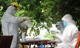 Ngành y tế Quảng Nam lấy mẫu xét nghiệm SARS-CoV-2