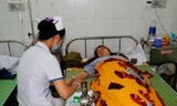 Cô Nguyễn Thị Xuân Mai điều trị tại bệnh viện. Ảnh CTV