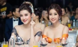 Hoa hậu Mỹ Linh, Á hậu Huyền My cùng khoe vai trần quyến rũ