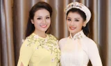 Sao Mai Thu Hằng, Tân Nhàn 'đọ sắc' lộng lẫy với áo dài
