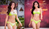 Huyền My mặc bikini, 'đọ' sắc vóc nóng bỏng với thí sinh Miss Grand