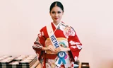 Á hậu Thuỳ Dung nhận giải thưởng đầu tiên tại Miss International