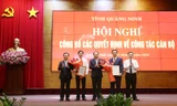 Quảng Ninh luân chuyển, điều động nhiều cán bộ chủ chốt